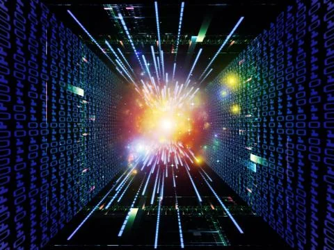 Computing Solution Ilustração Stock