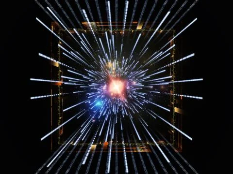 Computing Solution Ilustração Stock