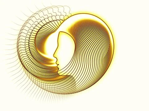 Computing Soul Geometry 스톡 일러스트