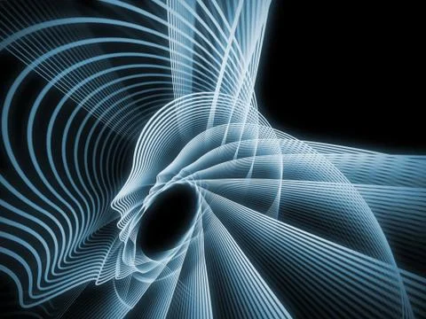 Computing Soul Geometry Stock-Illustration