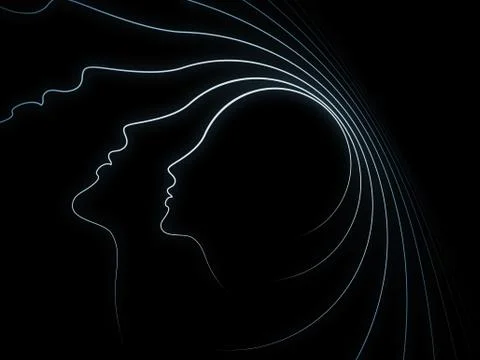 Computing Soul Geometry Stock Illustration
