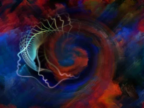 Computing the Soul Stock Illustration