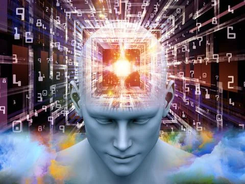 Computing Thought イラスト素材