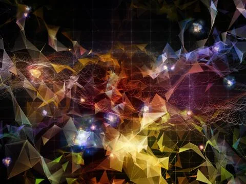 Computing Virtual World イラスト素材