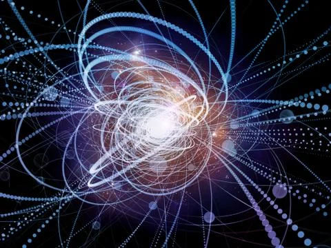 Computing Wave Particle イラスト素材