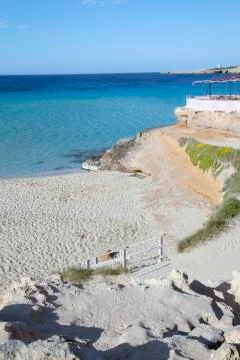 Comte Beaches, Ibiza, Spain Stock Photos