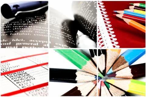 Comunication collage. Stock Illustration