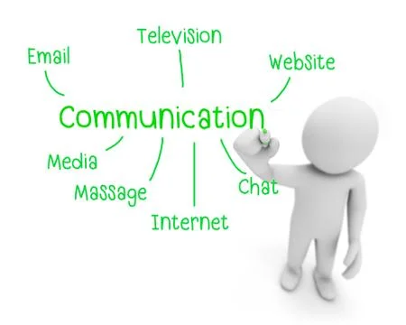 Comunication Stock-Illustration