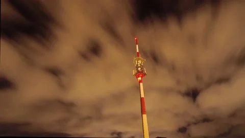 Comunications tower Stock Footage 149788374