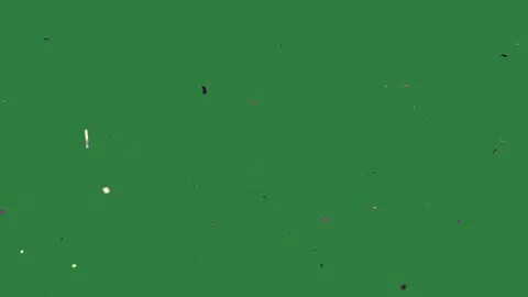 Con bunch of confe lot contros isolated on green screen background Stock-Footage 336855890