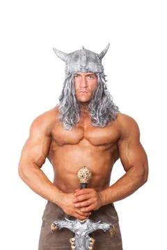 Conan the barbarian. Stock Photos