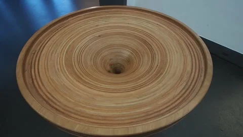 Concave surface experiment Video stock 247881091