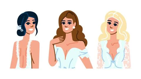Concealer bridal makeup vector Stock Illustration