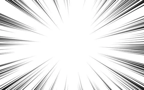 Concentrated line frame material. Vector illustration. イラスト素材