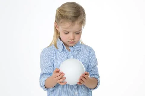 Concentrated nice child Photos