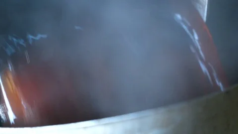 Concentrated syrup flowing Stock Footage 70051203