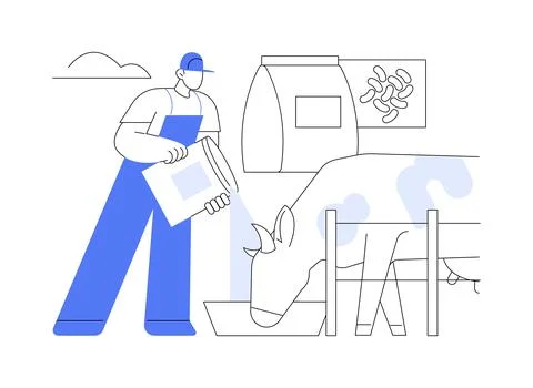 Concentrates isolated cartoon vector illustrations. Ilustración de archivo