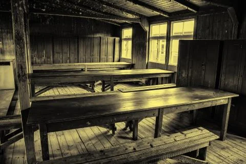 Concentration camp in Berlin Foto stock
