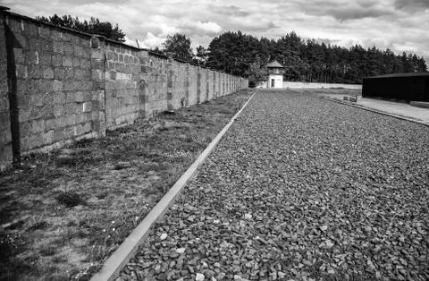 Concentration camp in Berlin Stock Photos