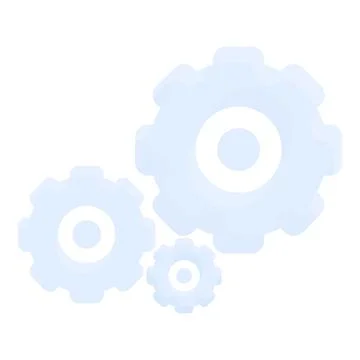Concentration gear icon cartoon vector. Work stress イラスト素材