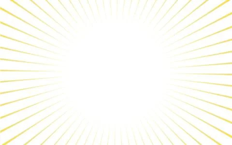 Concentration lines.An effect line, as used in comics. Illustrazione stock