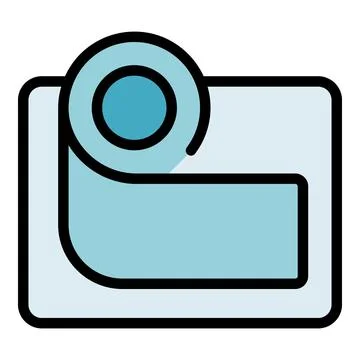 Concentration way icon vector flat Stock Illustration