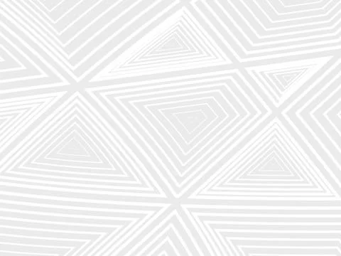 Concentration of white geometric shapes on a gray background 库存插图