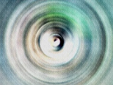 Concentric Abstract Circle Vortex Soft Pastel Textured Background for Medit.. Illustrazione stock