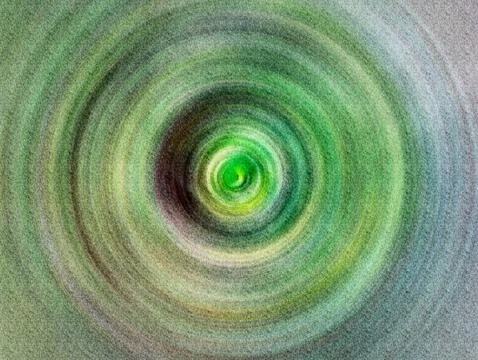 Concentric Abstract Circle Vortex Soft Pastel Textured Background for Medit.. Illustrazione stock