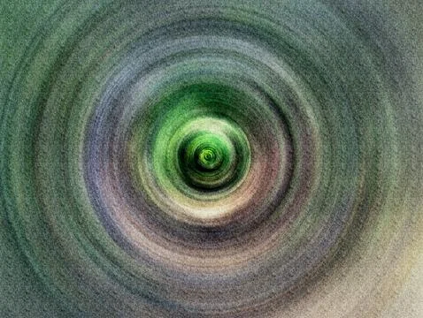 Concentric Abstract Circle Vortex Soft Pastel Textured Background for Medit.. Illustrazione stock
