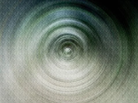 Concentric Abstract Circle Vortex Soft Green Pastel Textured Background for.. Stock Illustration