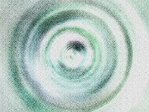 Concentric Abstract Circle Vortex Soft Green Pastel Textured Background for.. Stock Illustration
