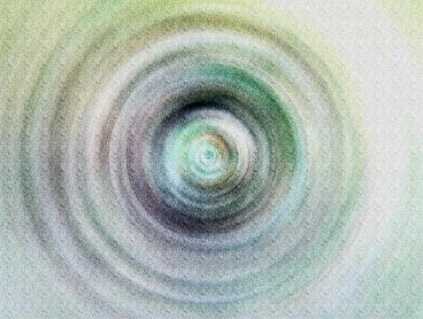 Concentric Abstract Circle Vortex Soft Green Pastel Textured Background for.. Stock Illustration