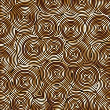 Concentric backgrounds - vector illustration Stock Illustration