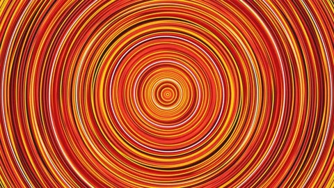 Concentric bright circles loop Stock Footage 161309764