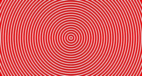 Concentric Circle Elements / Backgrounds. Abstract circle pattern. 库存插图