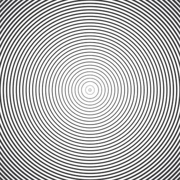 Concentric circle elements. Vector illustration for sound Stock Illustration