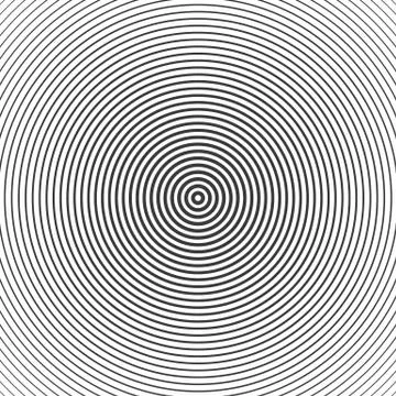 Concentric circle elements. Vector illustration for sound 库存插图