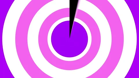 Concentric Circle Rings Transition Motion Graphics Video Overlay Stock Footage 344834999