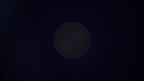 Concentric Circle Target Lines Loop - Minimal Dark HUD Motion Backdrop 库存影片 341563210