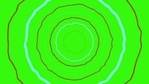 Concentric circles abstract spiral design Stock Illustration