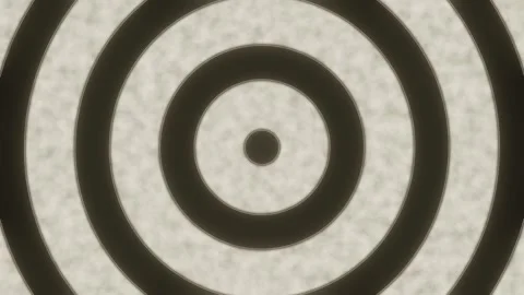 Concentric Circles with Bullseye Pattern Stock Footage 310620856