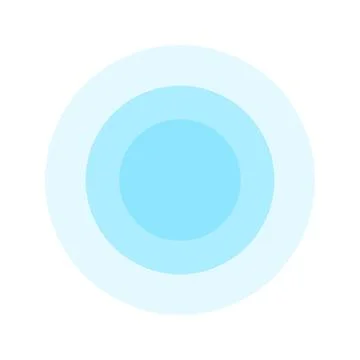 Concentric circles. Circles with a common center. Vector. Illustration イラスト素材
