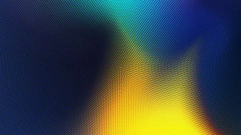 Concentric circles of color create a mesmerizing abstract design filled wit.. Stock Illustration