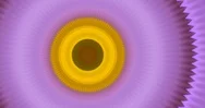 Concentric Circles Hypnotic Vibration Color Pulse Stock Footage