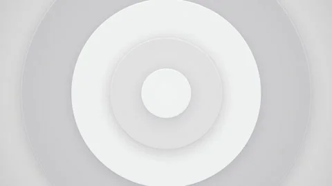 Concentric circles pulsing seamless loop motion background Stock Footage 343898625