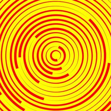 Concentric circles, rings abstract pattern. Suitable as backgrounds or elemen Stock Illustration