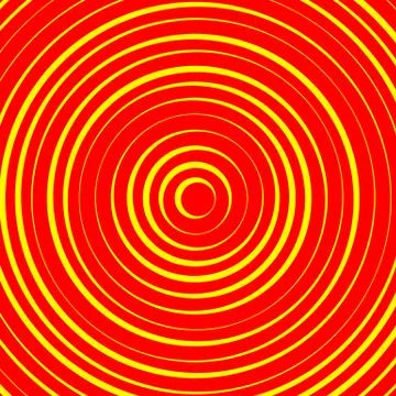 Concentric circles, rings abstract pattern. Suitable as backgrounds or elemen Stock Illustration