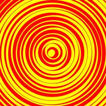Concentric circles, rings abstract pattern. Suitable as backgrounds or elemen Stock Illustration