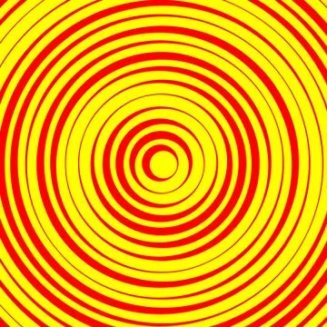 Concentric circles, rings abstract pattern. Suitable as backgrounds or elemen イラスト素材